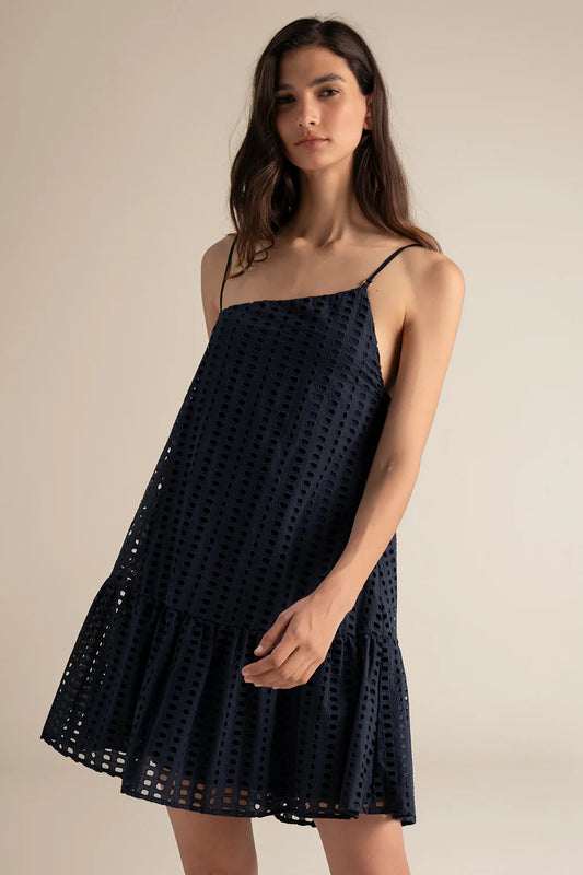 SHORT NAVY DRESS