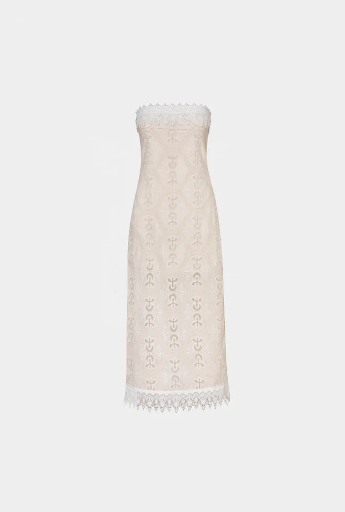 SAN JUAN MAXI DRESS CREAM