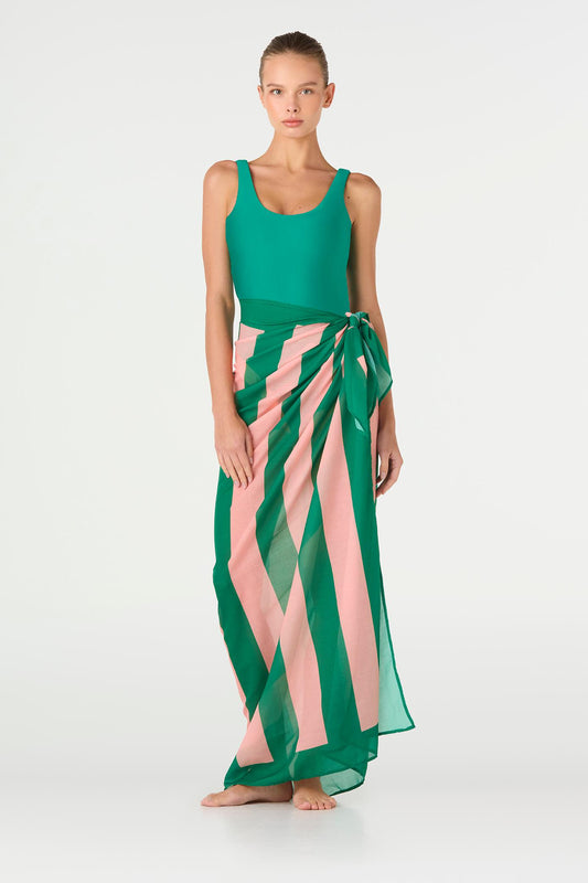 BLUSH PALM PAREO