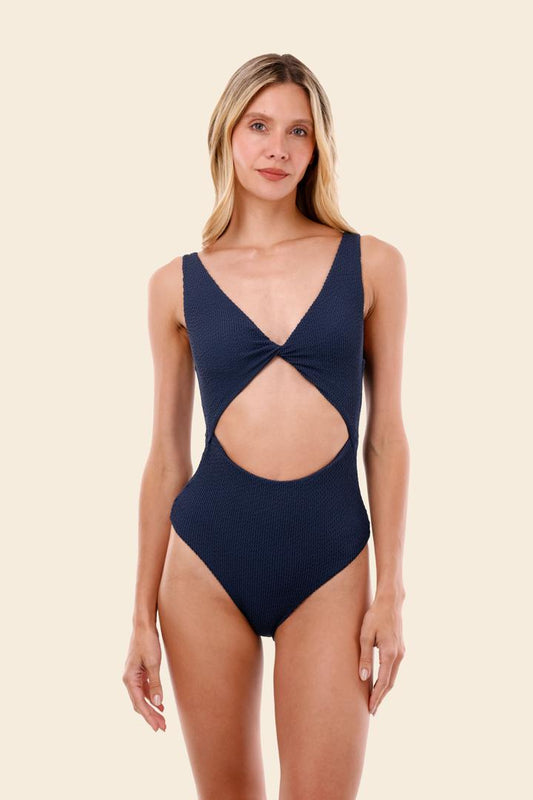 TEXTURED WAVE TWIX ONE PIECE