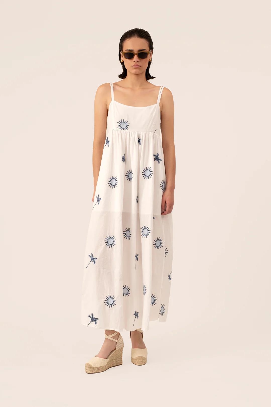 SUN & PALM LONG DRESS