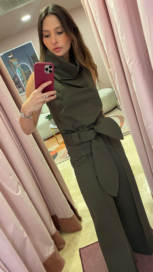 NOCHE DE LIRIOS OLIVE GREEN SET