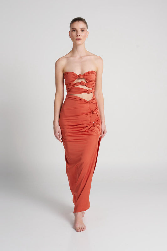 AURIC CRIMSON DRESS