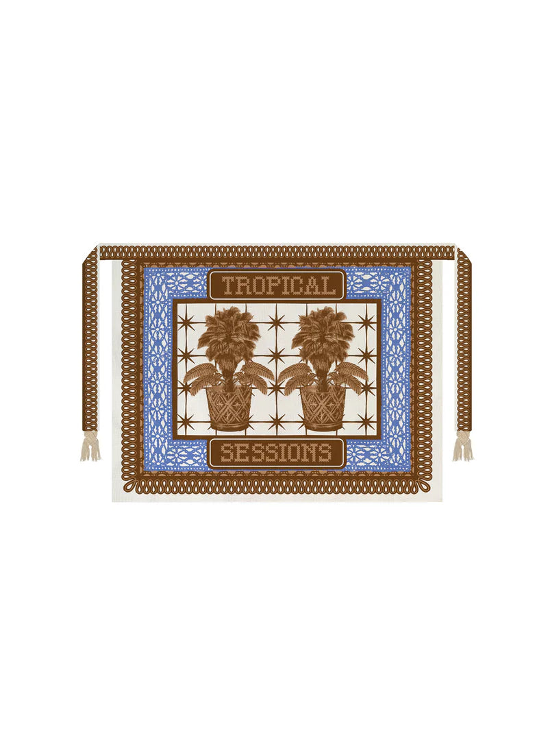 TROPICAL SARONG BLUE