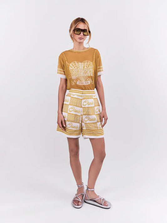 OASIS SHORTS OCHRE