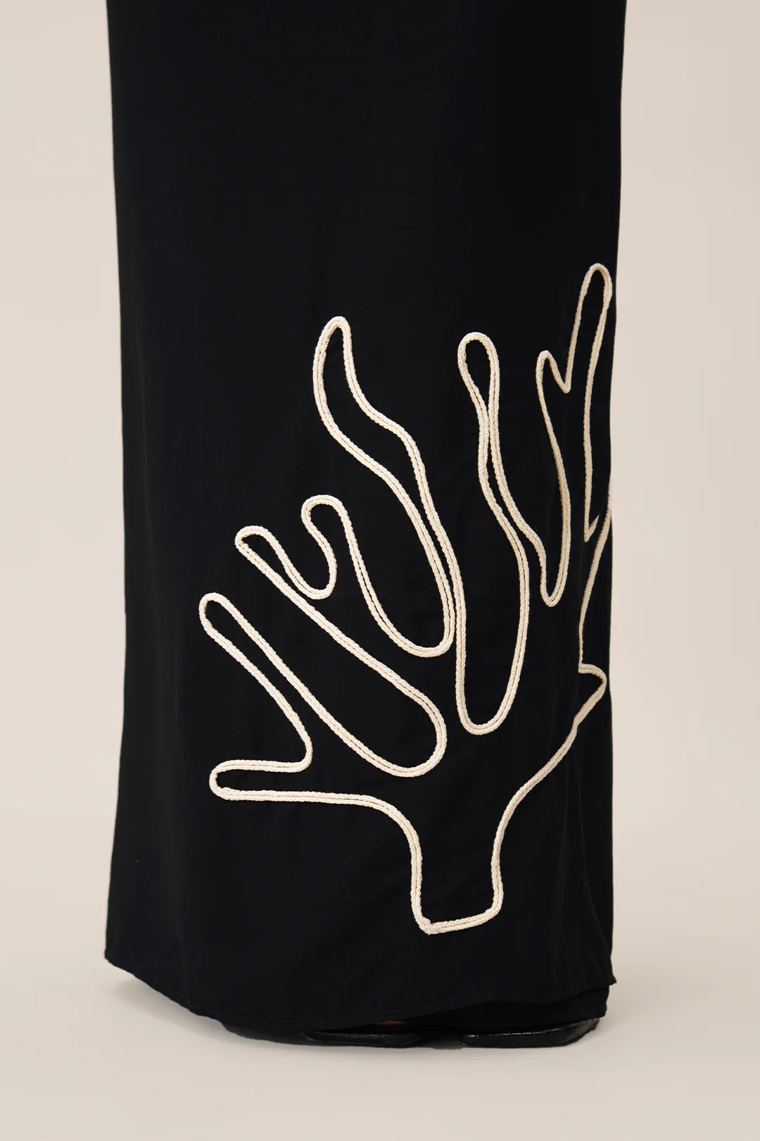 CORAL BLACK SKIRT