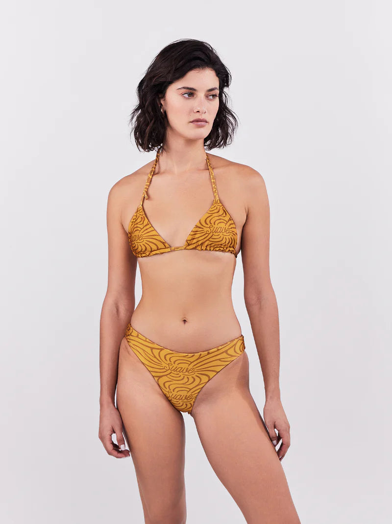 SUAVE CLASSIC BIKINI OCHRE