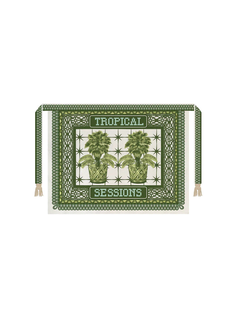 TROPICAL SARONG GREEN