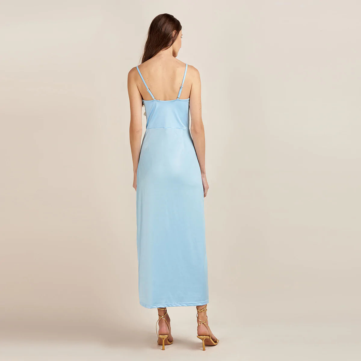 MAXI MARGARITA LIGHT BLUE DRESS