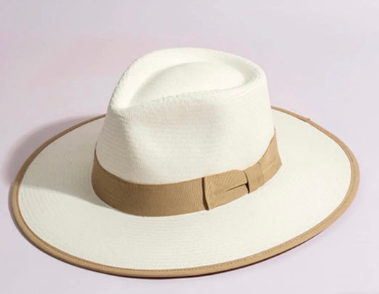 NATURAL HAT WITH BEIGE